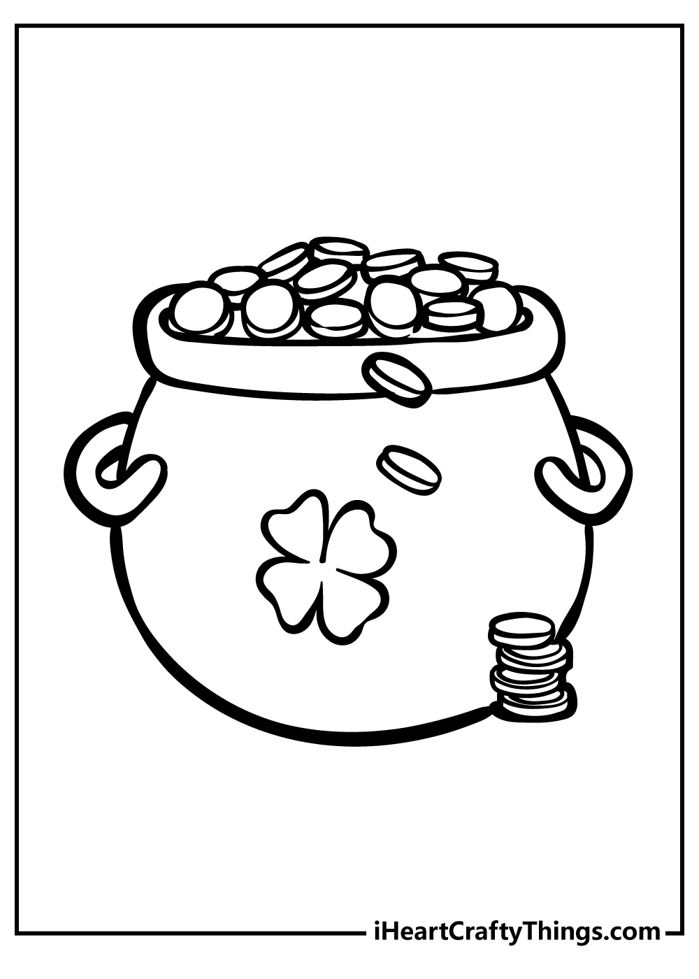 St Patrick’s Day coloring pages free printable