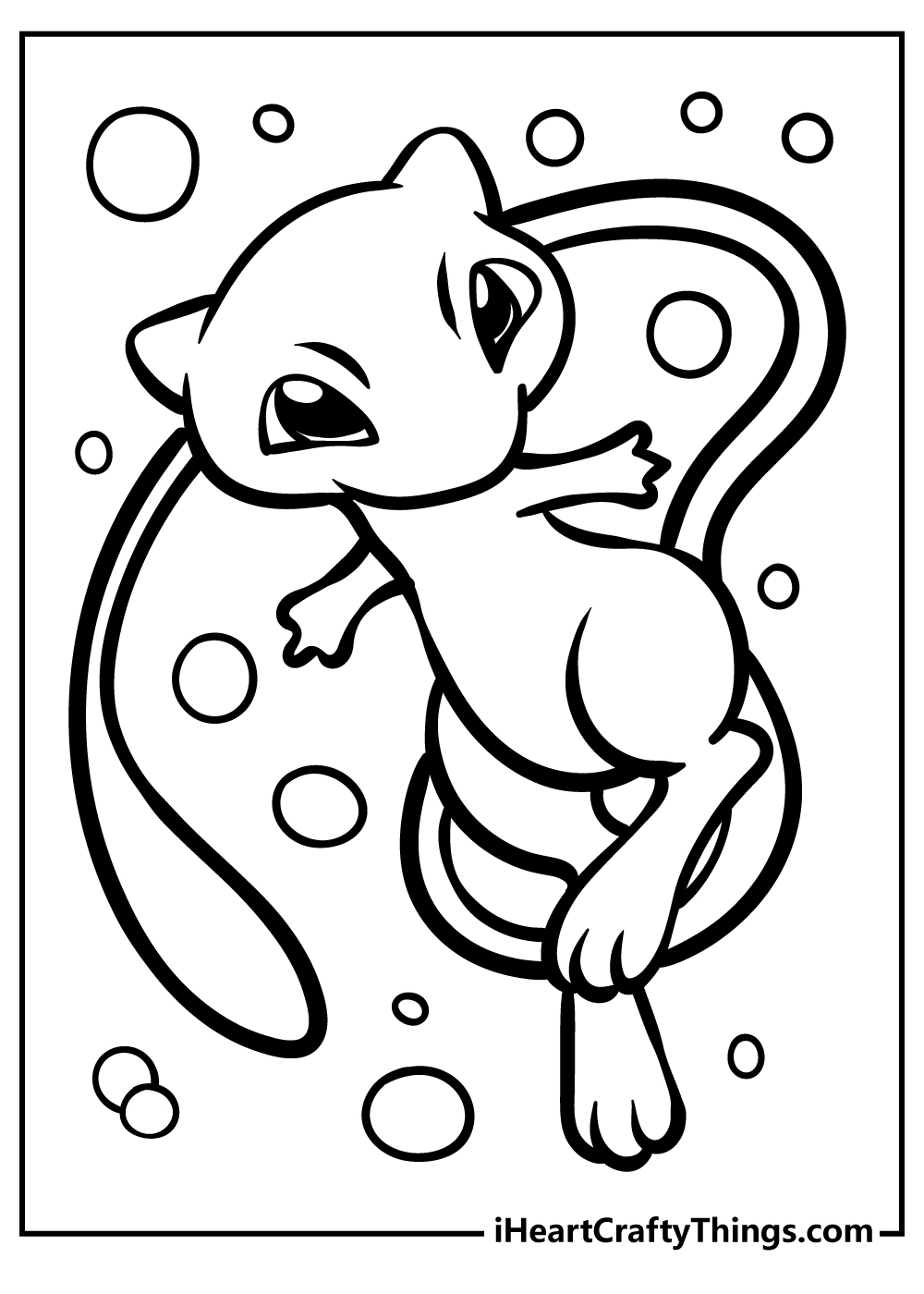 Pokemon Coloring Sheet for kids