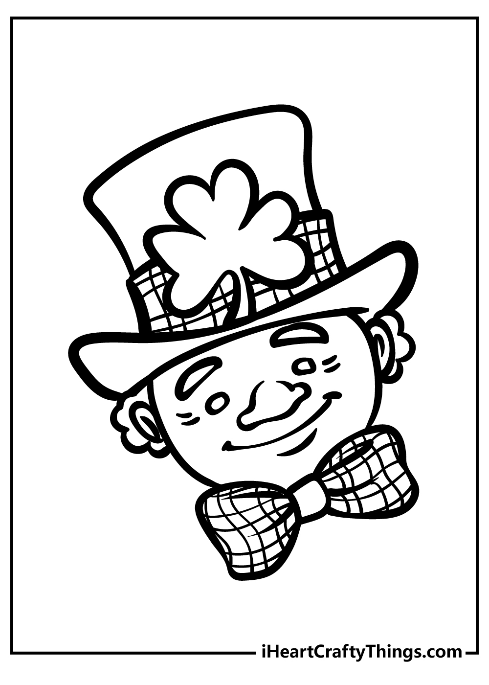 St Patrick’s Day coloring pages free printable