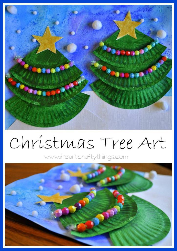 ChristmasTreeArtPin