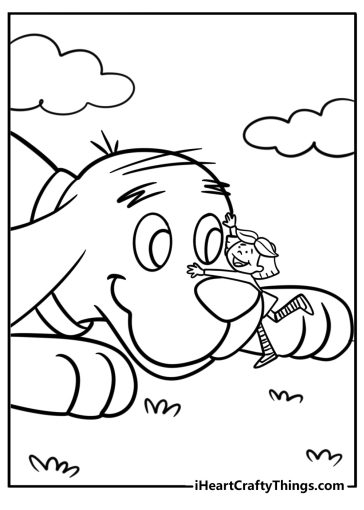 Clifford coloring pages