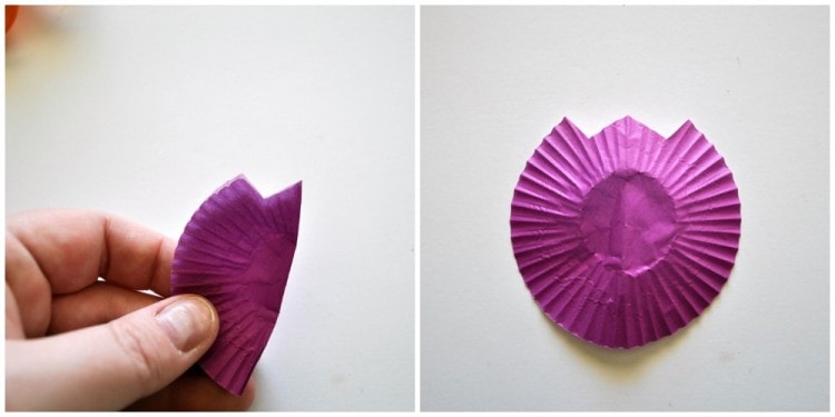 Cupcake Liner Tulips 1
