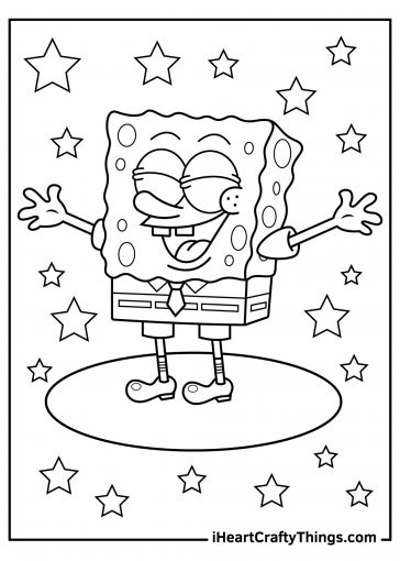 Spongebob coloring pages