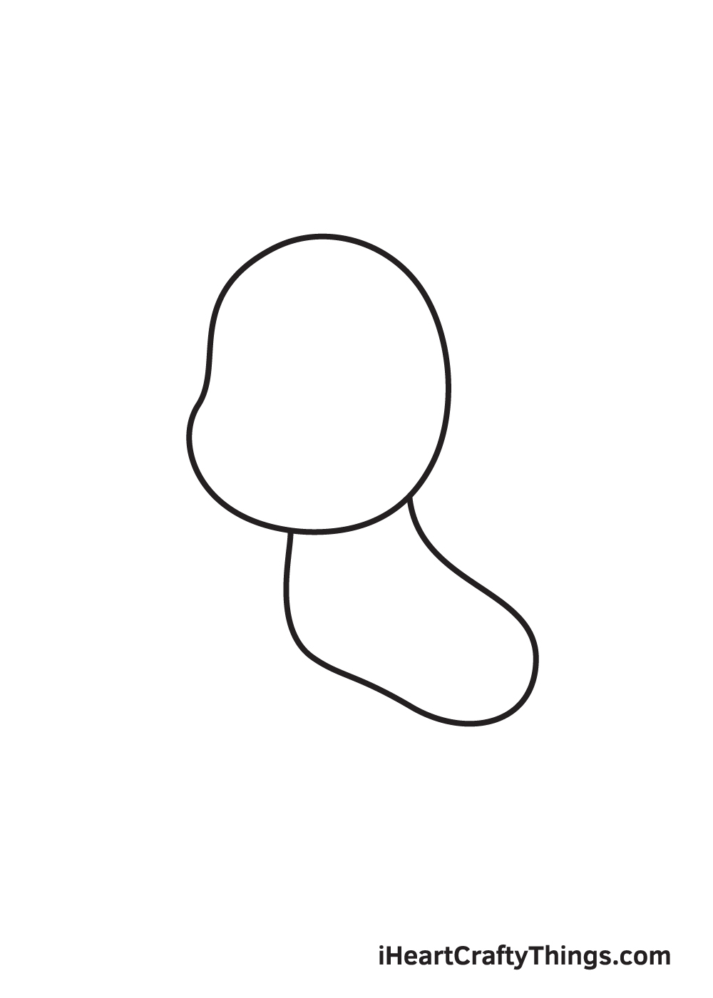 dog drawing - step 2
