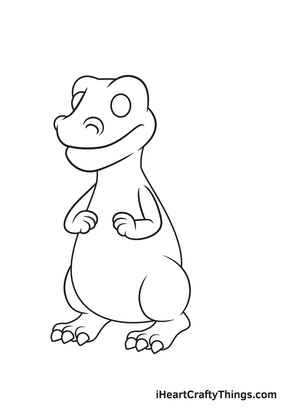 Dragon Drawing – Step 4