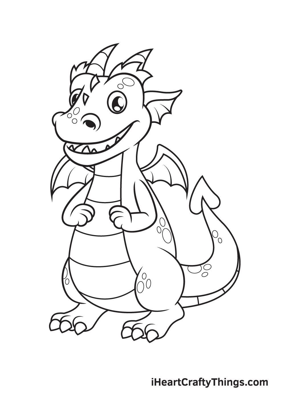 Dragon Drawing – Step 9