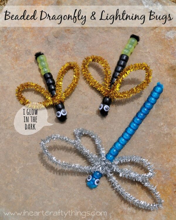 Dragonfly Lightning Bug Craft 2