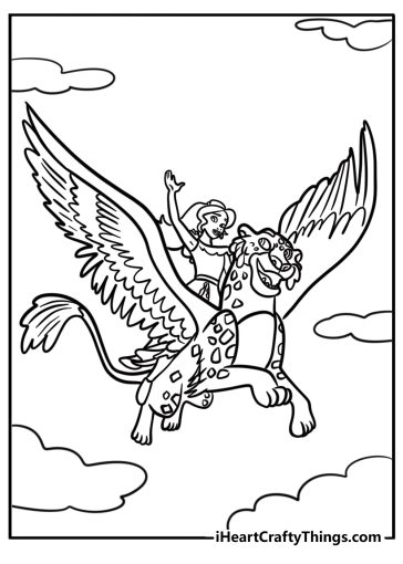 Elena of Avalor coloring pages