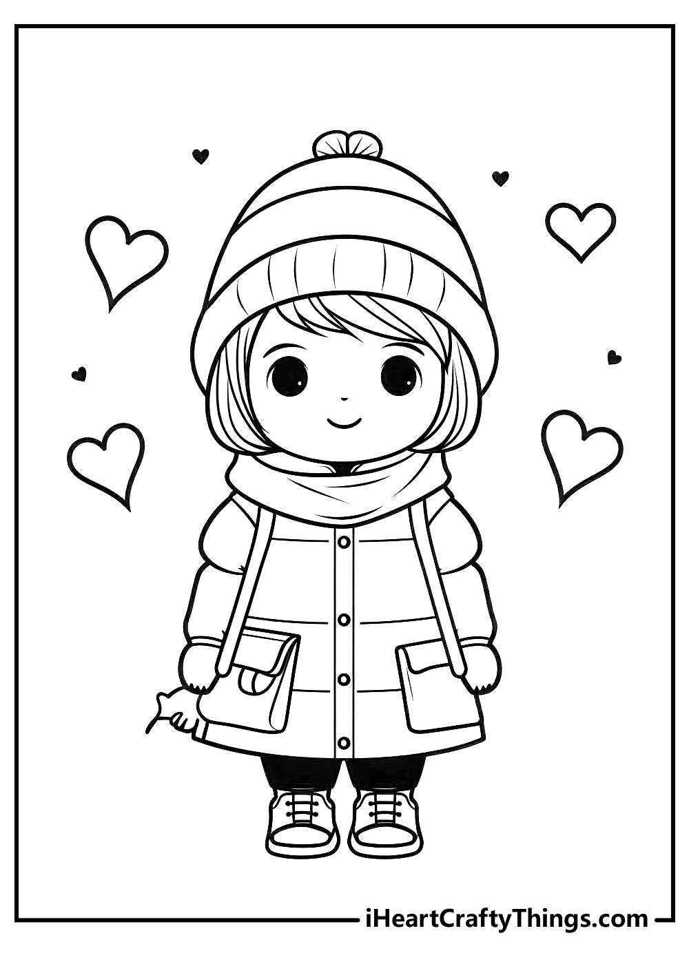 original february coloring sheet free download