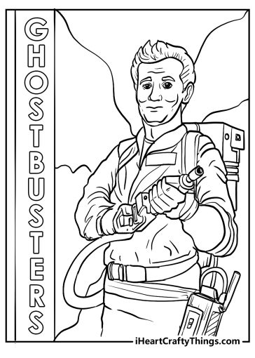 Ghostbusters coloring pages