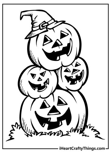 Halloween Coloring Pages free printable