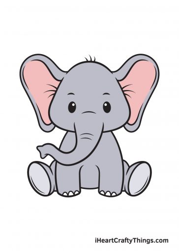 How to Draw Elephant Image