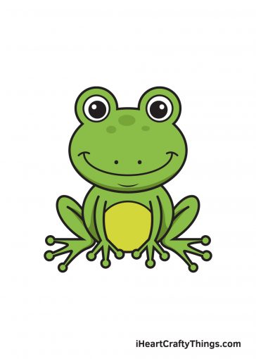 How to Draw Frog Image