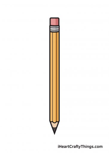 how to draw pencil image