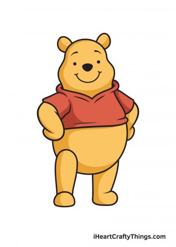 how to draw winnie the pooh image