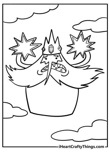 Adventure time coloring pages