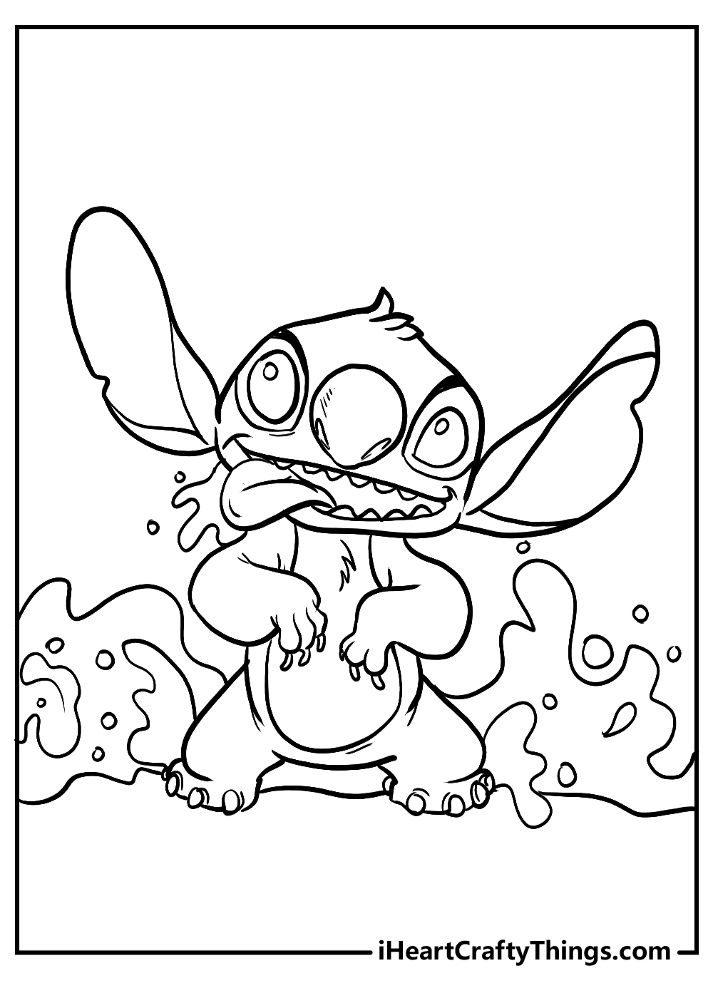 original lilo and stitch coloring printable
