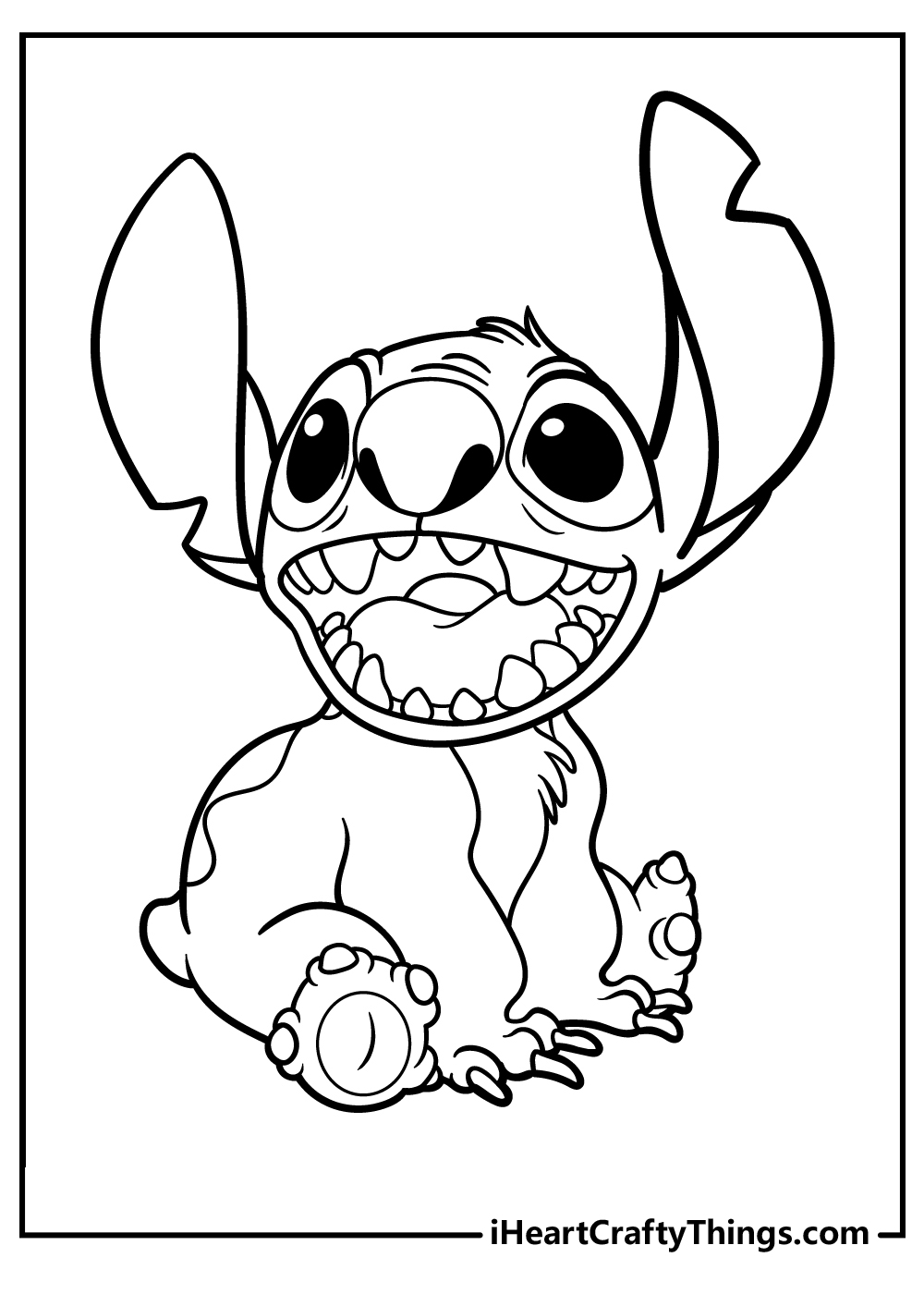 lilo stitch coloring pages free printable