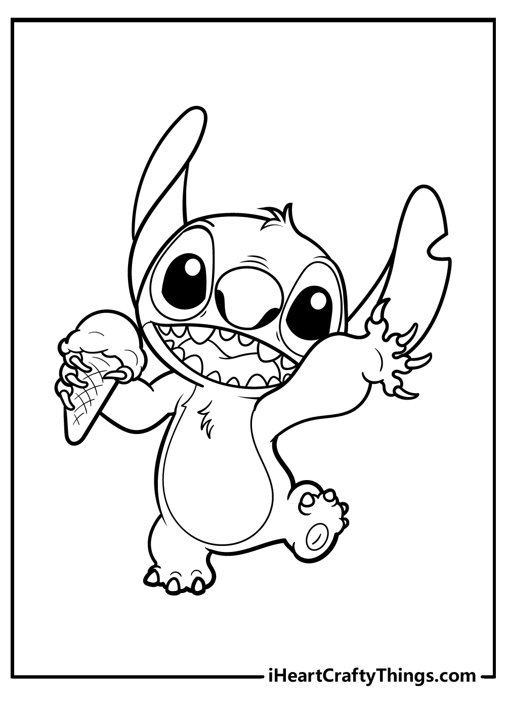 stitch coloring pages for adults free