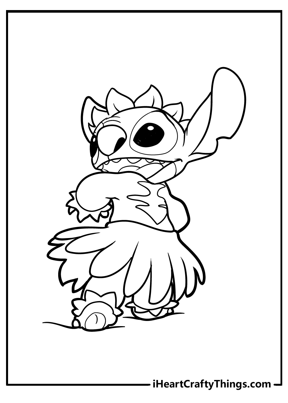 stitch printable coloring pages free download