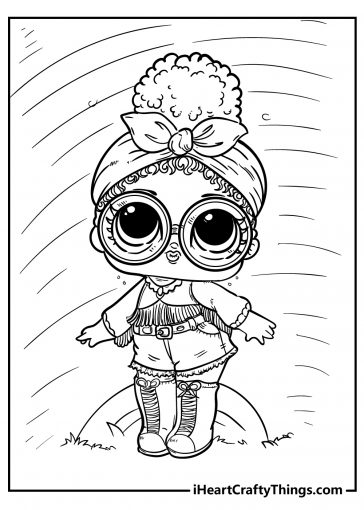 LOL dolls coloring pages