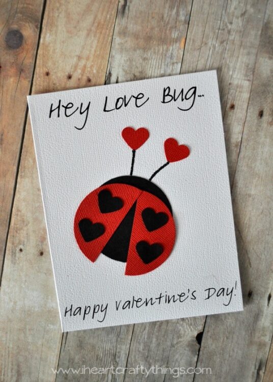 Love Bug Valentine Card