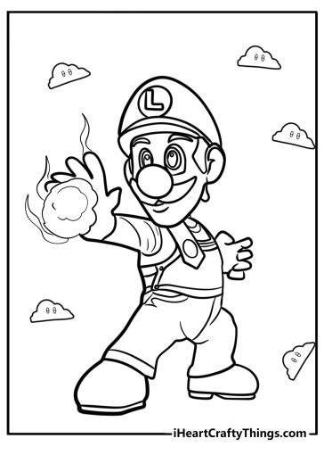 Super smash bros coloring pages