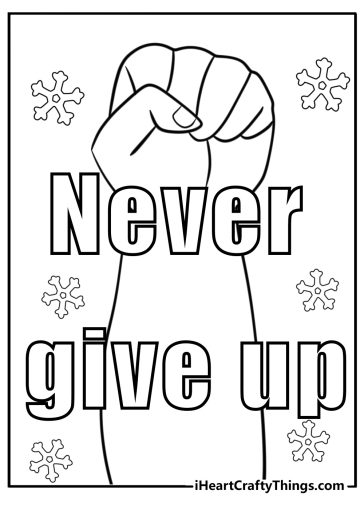 Quote coloring pages