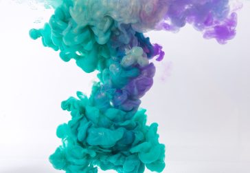 purple and green background