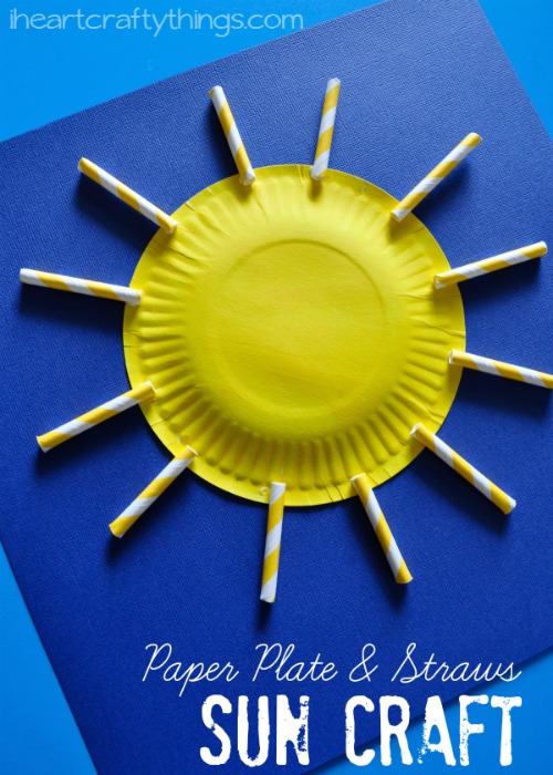 Paper Plate Sun Craft