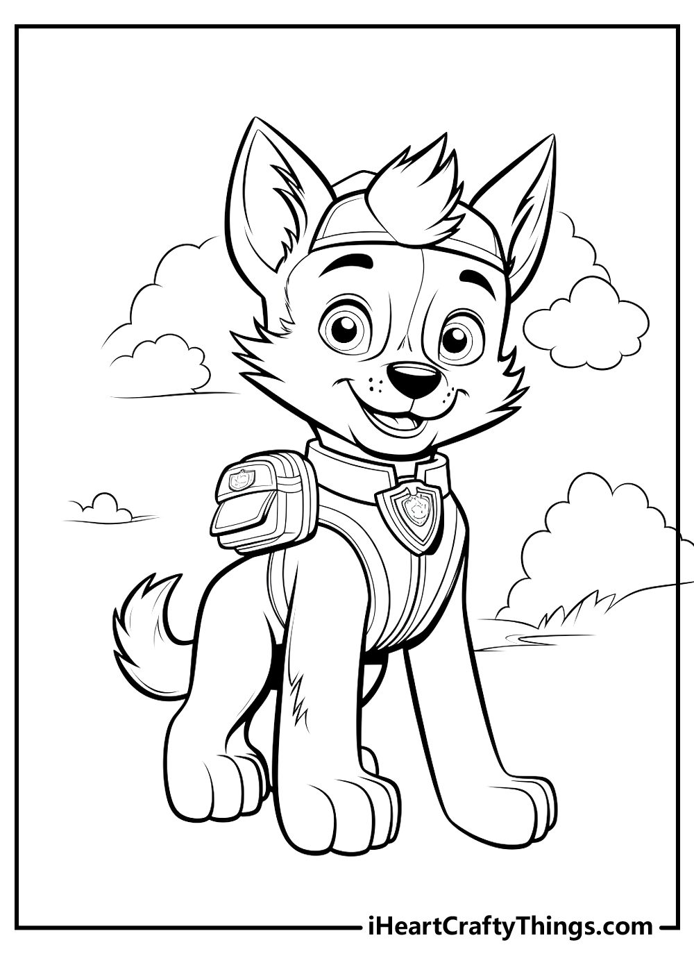 Paw Patrol Coloring Printable