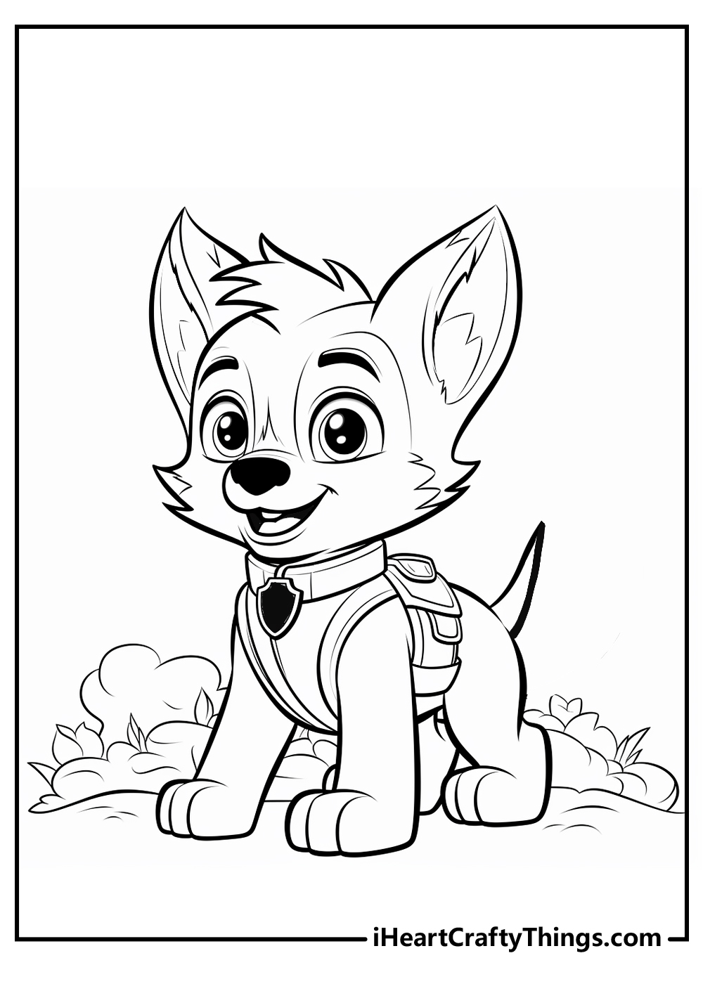 Everest Paw Patrol Coloring Printable