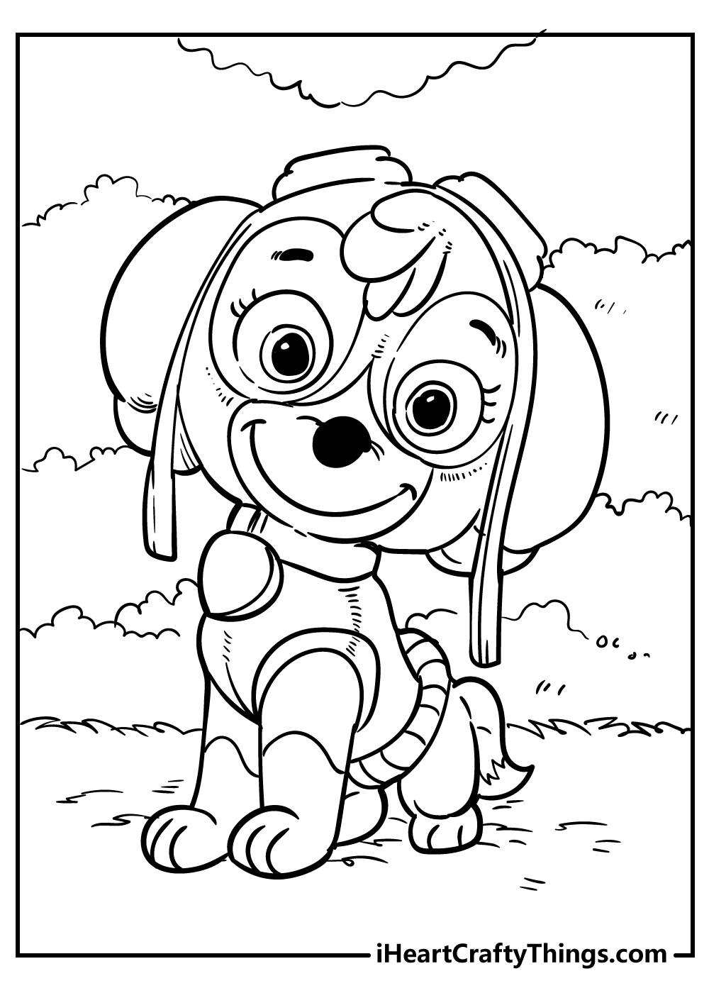 skye paw patrol printable images