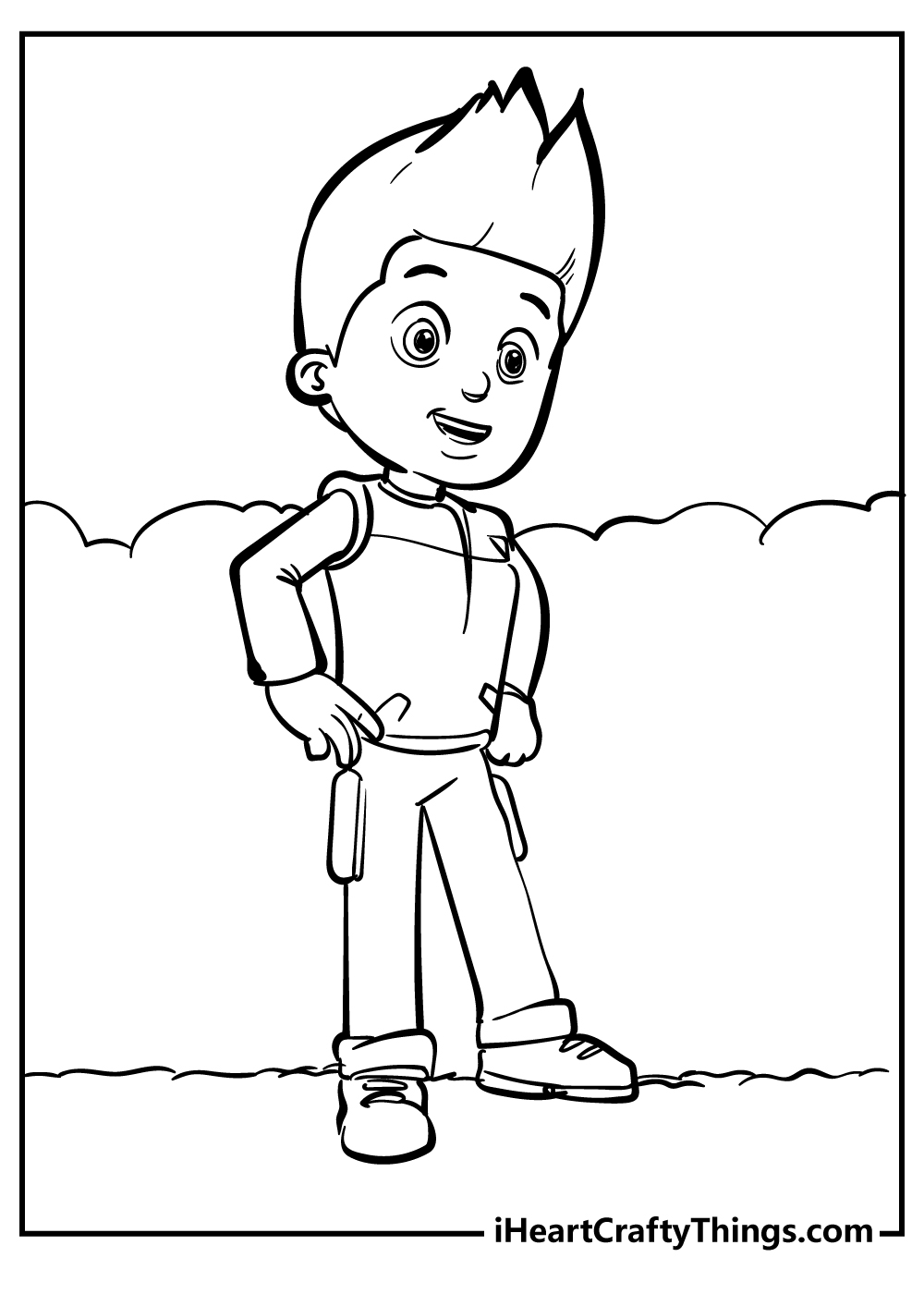 paw patrol coloring printable