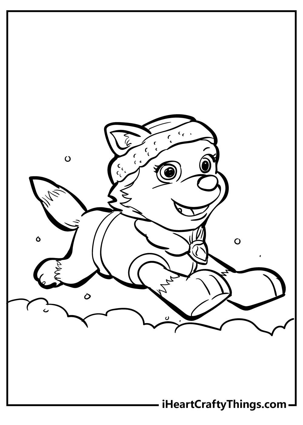 paw patrol coloring pages free printable