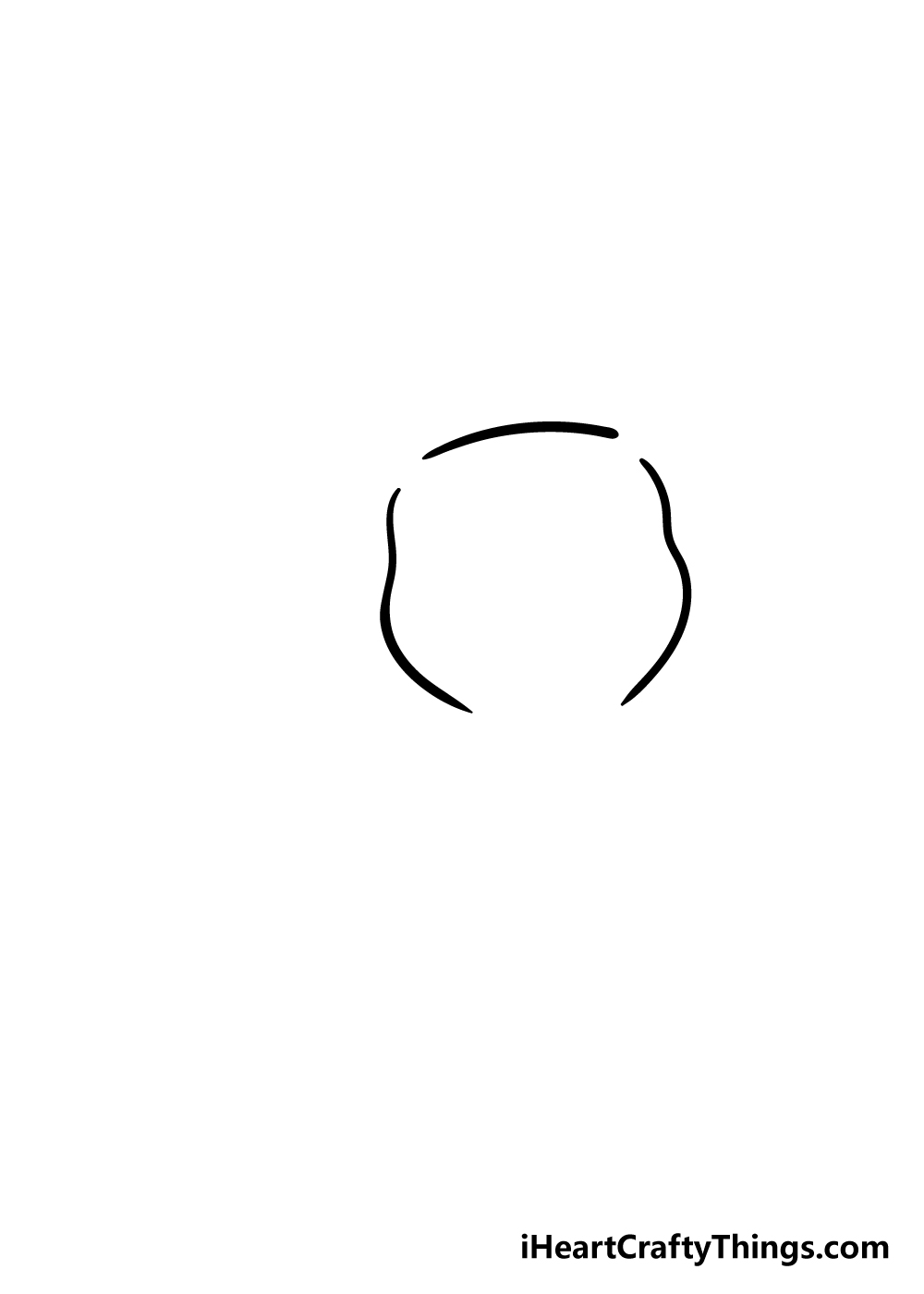 pikachu drawing step 1