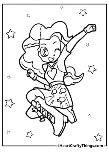 Equestria girls coloring pages