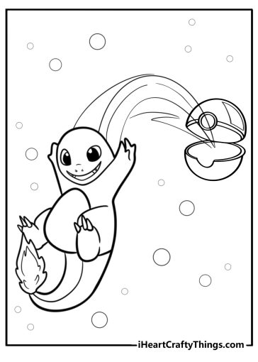 Pokeball coloring pages
