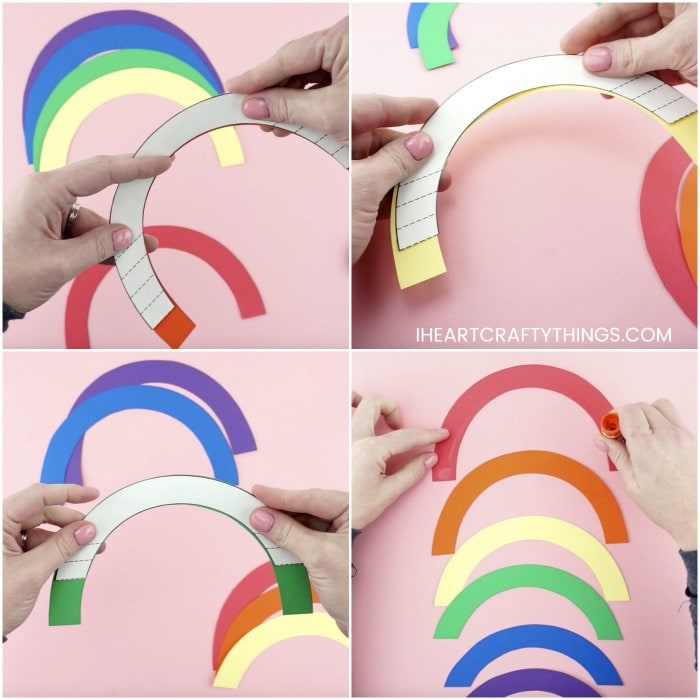 pop up rainbow card 11