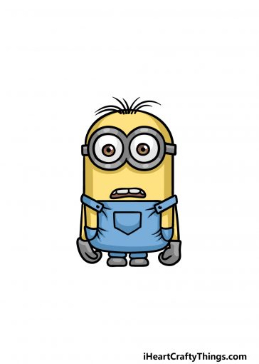 how to draw a minion image