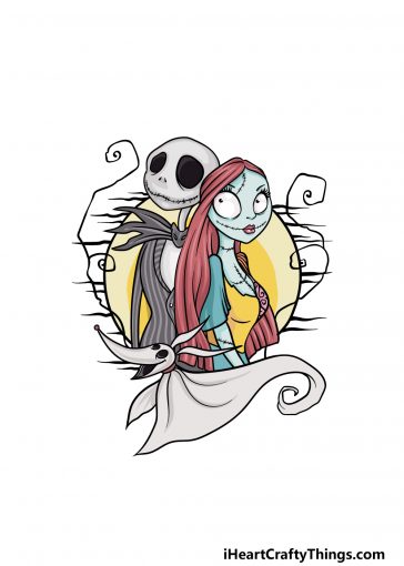 how to draw Nightmare Before Christmas image