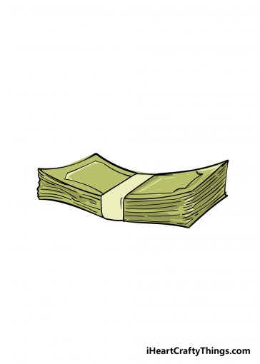 how to draw money image