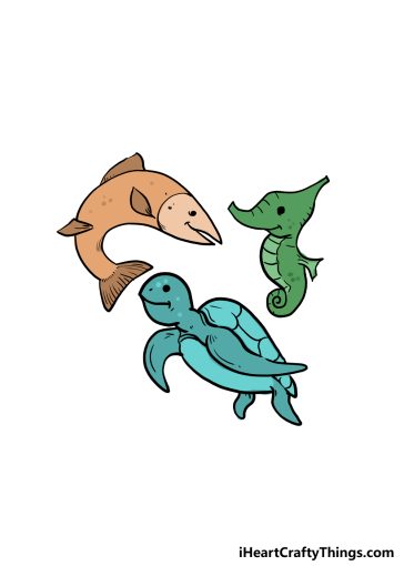 How to Draw Sea Animals image