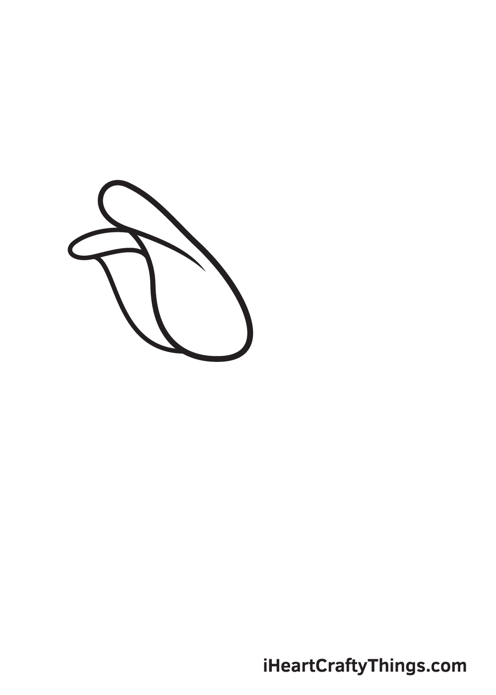 rose drawing step 2