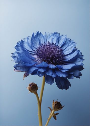 All new shades of cornflower blue