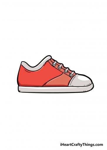 how to draw shoe image
