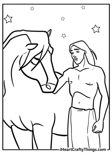Spirit coloring pages
