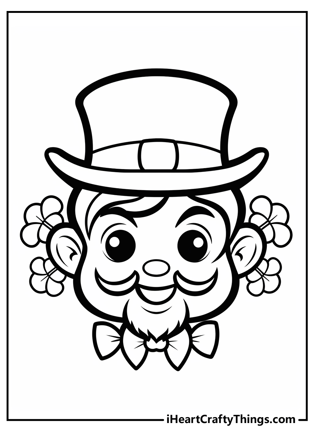 new st patricks day coloring printable