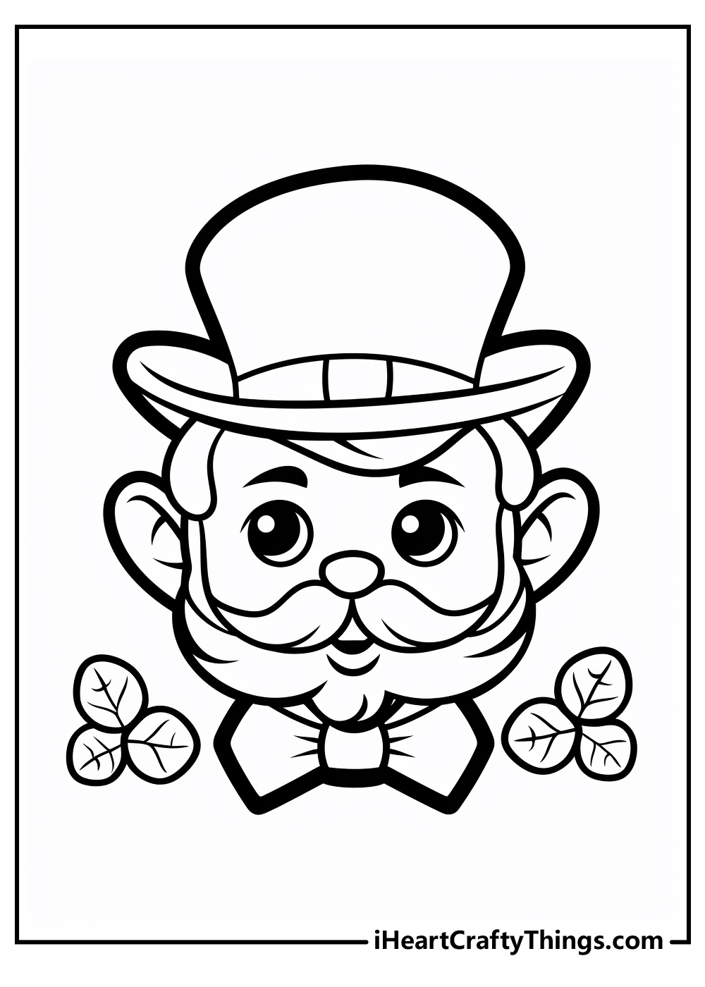 st patricks day coloring sheet free download