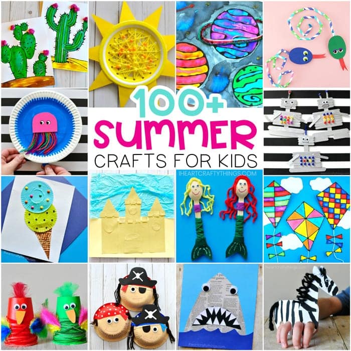 summer crafts for kids FEATURE